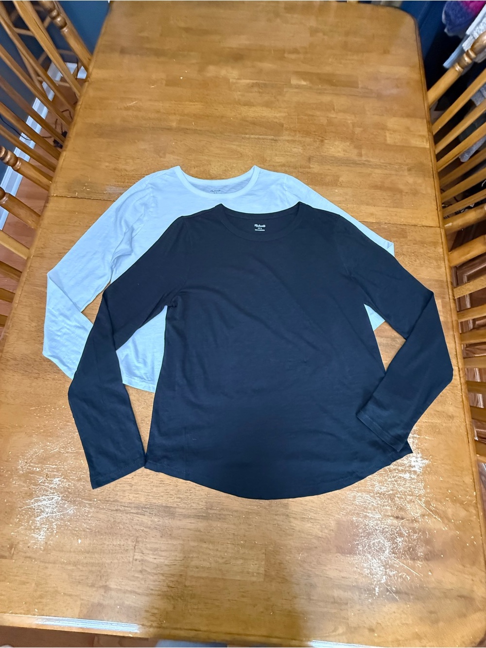 Madewell Long Sleeve Slub T-Shirt Lot of 2